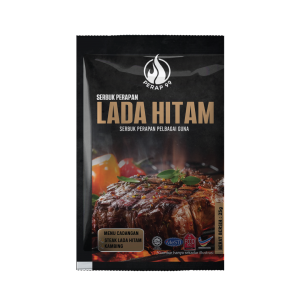 SERBUK PERAPAN LADA HITAM 25G