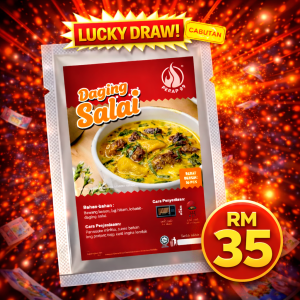 [Lucky Draw] Daging Salai (650g)